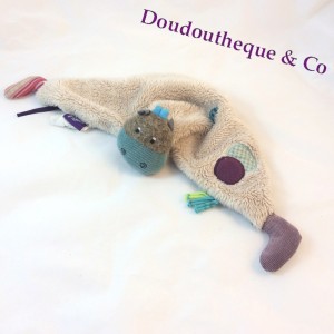 Doudou mucca piatta MOULIN ROTY la bella non bella