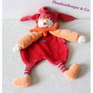 Flaches Kuscheltier Capucin Dragobert MOULIN ROTY Clown Dragobert 35 cm