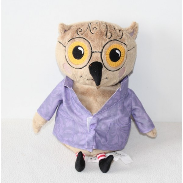 IKEA Owl Stuffed Animal Children Kids Soft Toy Removable Clothes KATTUGGLA NEW 