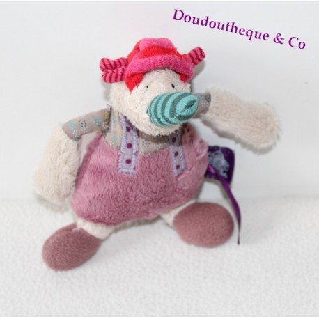 Doudou Grenouille Canard MOULIN ROTY Les Jolis pas beaux 20 cm