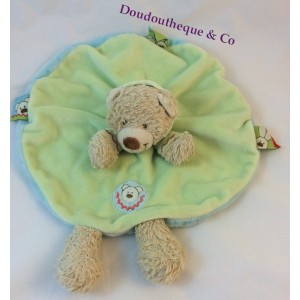 Doudou plat rond Ours Tex