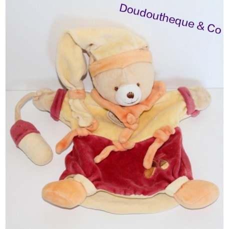 Doudou Ours Martin et son gland DOUDOU ET COMPAGNIE marionnette