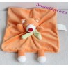Teddy bear flat duck KIMBALOO orange green scarf 25 cm