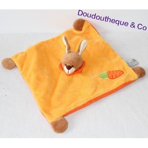 Doudou plat lapin SOFT FRIENDS 28X28cm 