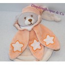 Doudou perro plana naranja bebé NAT luminiscente