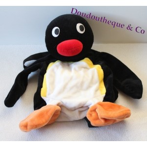 Peluche pingüino Pingu mochila 40 cm