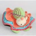 Doudou réversible escargot souris BABY TO LOVE une souris verte
