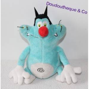 Peluche chat Oggy JEMINI Oggy et les cafards 16 cm