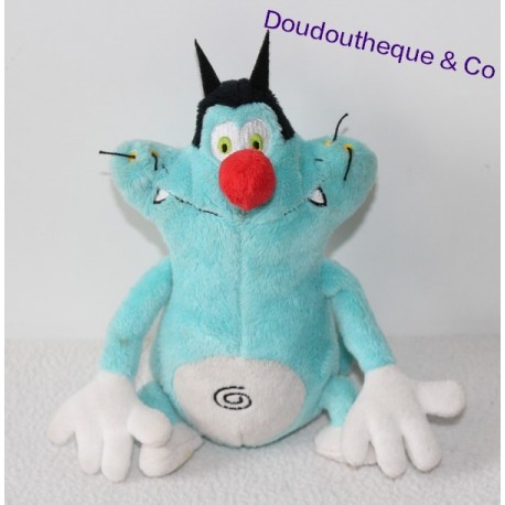 Peluche gatto JEMINI Oggy Oggy e gli scarafaggi 18cm - SOS doudou