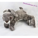 Conejo de peluche IKEA una liebre gris blanco 40 cm de largo