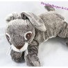 Plush rabbit IKEA one Hare gray white 40 cm long
