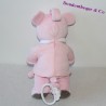 Doudou musical ours NICOTOY rose 25cm 