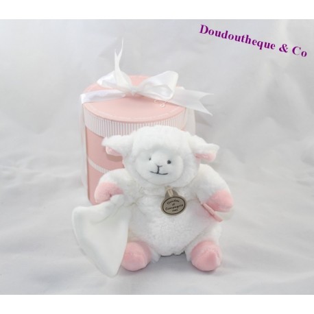 Lapin Bio Doudou et Compagnie mouchoir 14 cm Lapin Bio Doudou et Compagnie mouchoir 14 cm