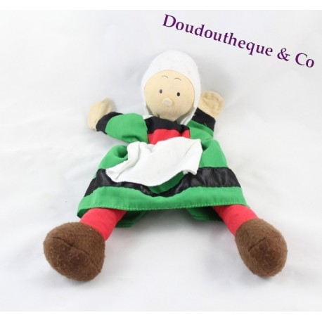 Peluche marionnette à main Bécassine SYCOMORE 35 cm Peluche marionnette à main Bécassine SYCOMORE 35 cm