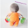 Plüsch Sie Charlie NICOTOY Bewässerung Erdbeer Overall orange 25 cm