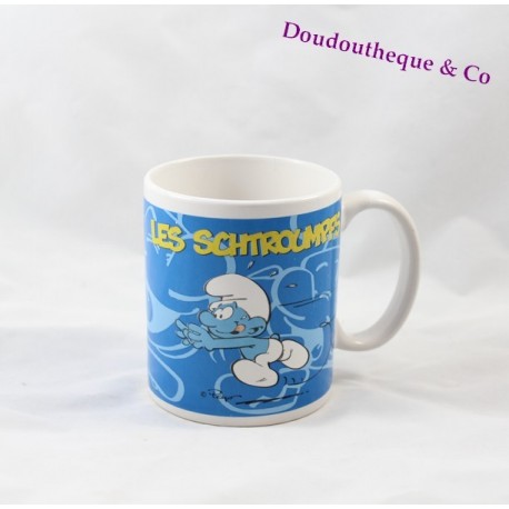 Mug céramique Les Schtroumpfs JACQUOT Chocolatier tasse 10 cm Mug céramique Les Schtroumpfs JACQUOT Chocolatier tasse 10 cm
