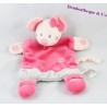 Doudou Plat Souris Rose Nicotoy