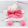 Doudou Plat Souris Rose Nicotoy