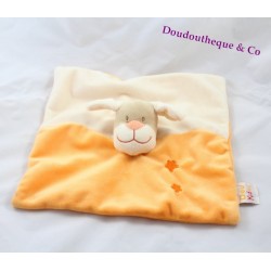 Flat blanket Dog white orange DOUKIDOU