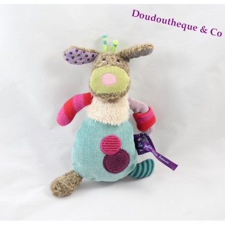 Doudou chien MOULIN ROTY Les Jolis Pas Beaux 17cm