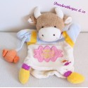 Doudou DOUDOU und Firma Süßigkeiten Kuh Marionette orange 26 cm