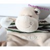 Doudou marionnette hippopotame BABY NAT 26cm