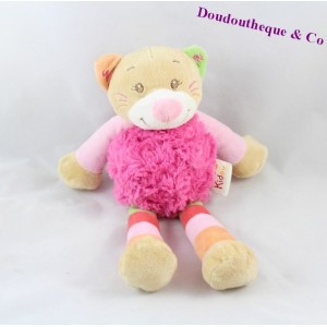 Doudou Katze DOUKIDOU / DOU KIDOU rosa Körper weich 28 cm