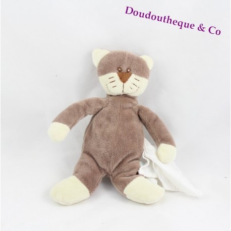 Doudou Taschentuch Katze KIMBALOO 24cm Doudou Taschentuch Katze KIMBALOO 24cm