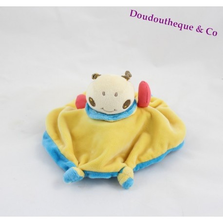 Wendbare flache Decke TEDDYBÄREN Schmetterling, Taupe / Seelöwe Wendbare flache Decke TEDDYBÄREN Schmetterling, Taupe / Seelöwe