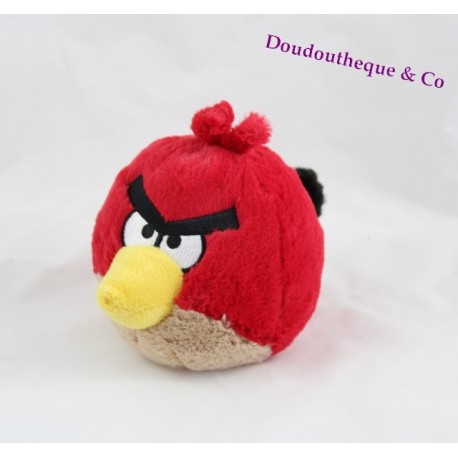 Peluche Oiseau rouge GIOCHI PREZIOSI Angry Birds sonore 12 cm