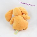 Plush cuddly toy Dog ORCHESTRA orange and white 20 cm
