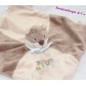 Doudou Eichhörnchen flache Leon NOUKIE Oskar und Leon blue train 