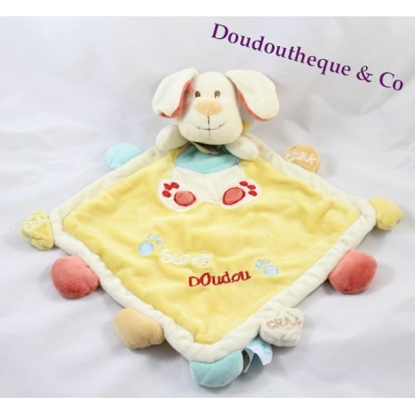 Doudou Chien plat Super Doudou Baby Nat