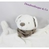 Oso de peluche juguetes de SIMBA de Doudou plana marrón blanco 28 cm