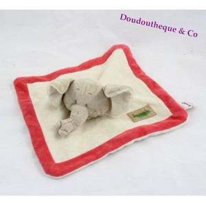 Doudou flachen Elefanten BENGY 23x23cm Dschungel Sammlung