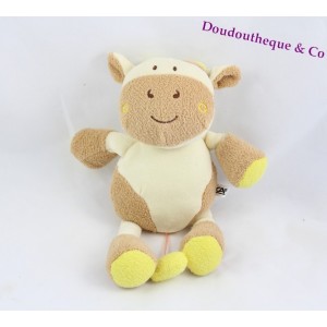 Doudou Vache CREDIT AGRICOLE Avec Grelot 26 Cm