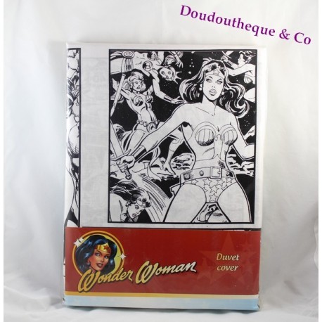 Parure de lit housse de couette Wonder Woman DC COMICS 140 x 200 cm