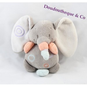 Musikalisches Kuscheltier Elefant NATTOU Blasen 15cm