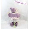 Doudou poupée Sidonie fée TITOUTAM mauve violet 25 cm