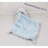 Doudou handkerchief mouse NICOTOY blue gray cap 30 cm