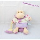 Doudou puppet Hippo Leo Don and company les Z' purple amigolos