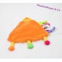 DouDou piatto triangolo giallo arancione di Martian BABYSUN razzo volante