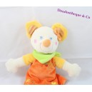 Smile mouse MOTS OF ENFANTS Orange dress Leclerc 34 cm