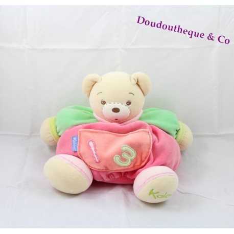 Trägt Doudou KALOO Kollektion 1.2.3 Tasche 30 cm gestickt