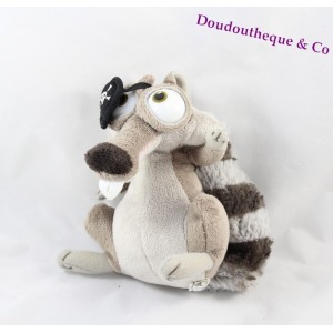 Plush Scrat pirate squirrel ice age 4 the drift of continents 17 cm