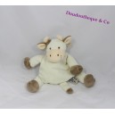 Doudou semi plat Vache PLUSHIES COLLECTION LOMBOK