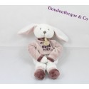 Rabbit comforter DOUDOU ET COMPAGNIE Chut bébé dort 