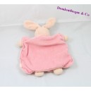 Cuddly toy puppet rabbit KALOO collection Lilirose flowers pink 26 cm