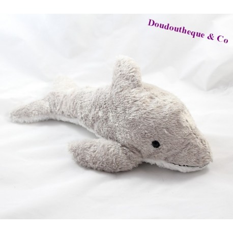 Peluche Orque MARINELAND noir et blanc 38 cm