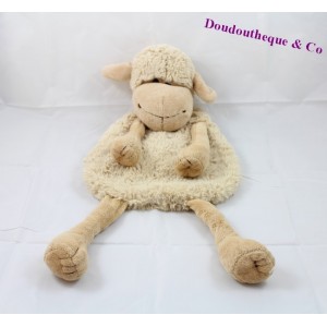 Plush sheep ETAM range Pajamas doudou bouillotte 54 cm